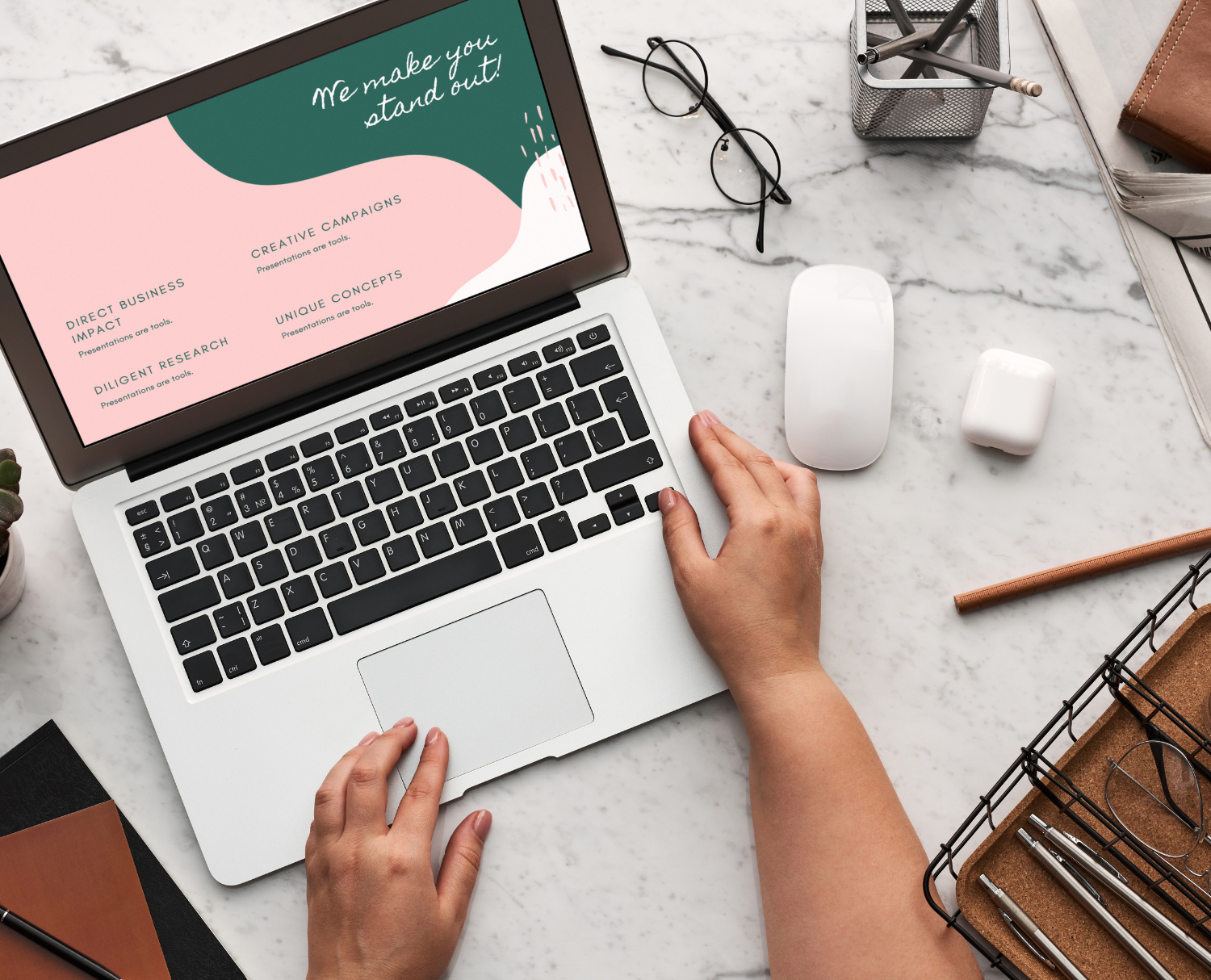 A laptop screen displaying marketing automation tools, representing efficiency and digital marketing solutions.